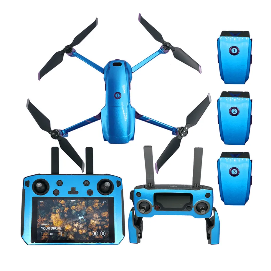 Флуоресцентные Стикеры для кожи тела DJI Mavic 2 Pro/Zoom водонепроницаемый корпус дрона