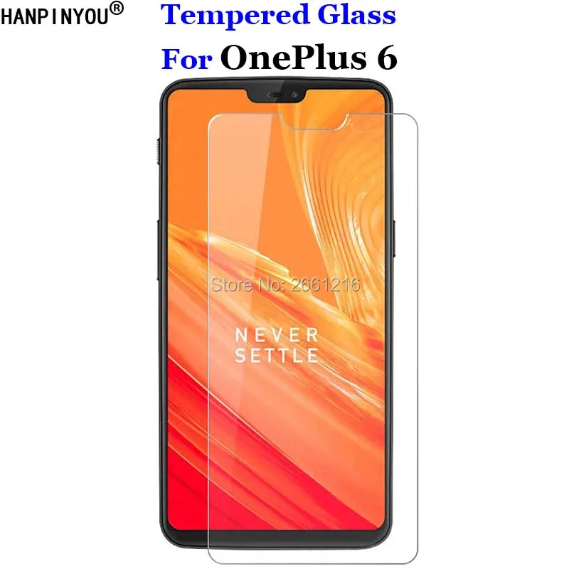 Для OnePlus 6 28 &quotзакаленное стекло 9H 2.5D Премиум Защитная пленка для экрана OnePlus6 A6000