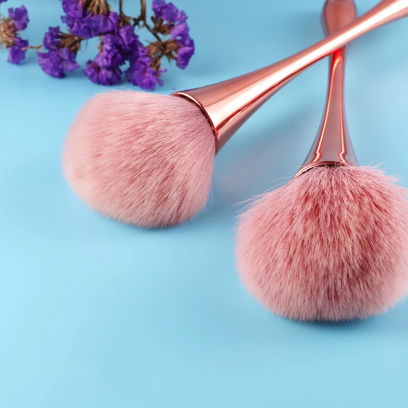 1 шт. новейшая пушистая кисть для волос с животными большая Рассыпчатая пудры