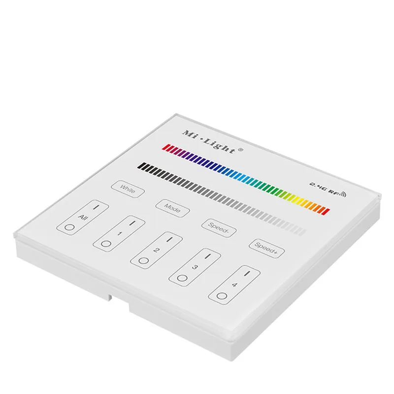 CLAITE 4-Zone AC180V-240V RGB/RGBW умная панель дистанционного управления Светодиодный