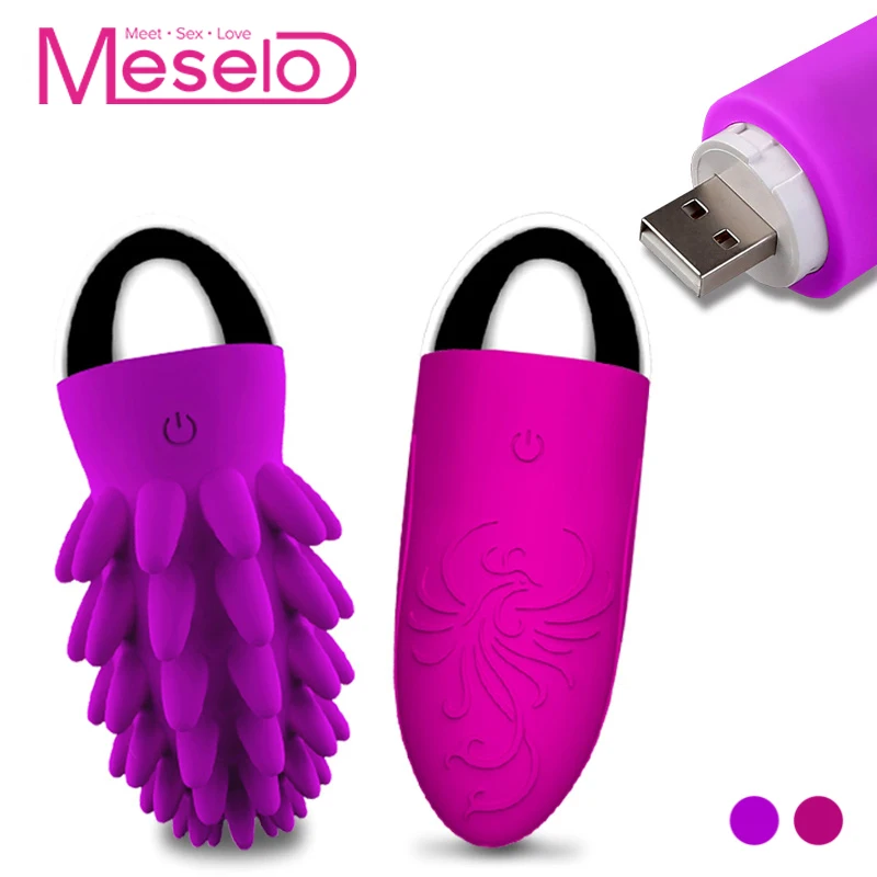Meselo 20 скоростей Мини Портативный шипы любимые яйца вибратор силиконовые