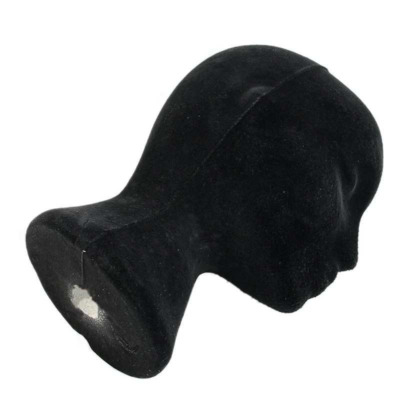Female Styrofoam Foam Mannequin Manikin Head Model Wigs Glasses Display Stand Black | Дом и сад