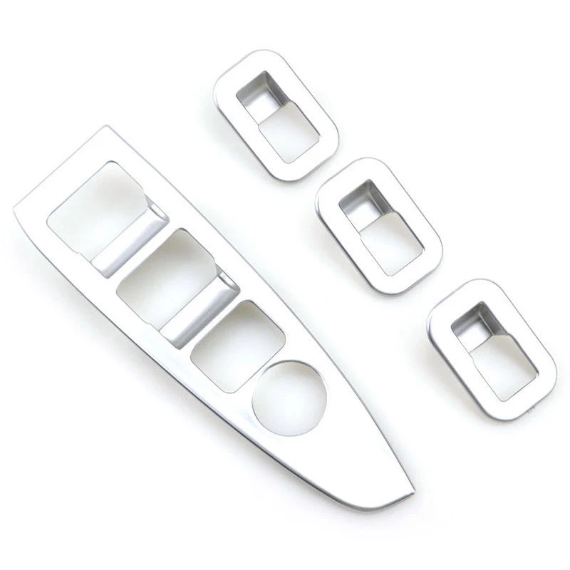 Chrome интерьера двери окна переключатель Панель чехол накладка для Mazda Cx 5 Cx5 2012