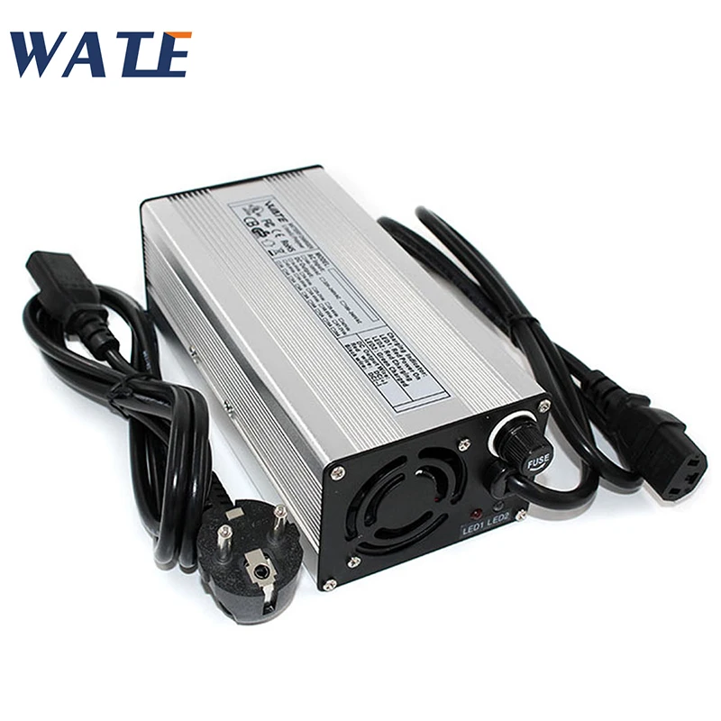 67.2V 5A Aluminum Lithium Battery Charger Universal for 60V 16-cell Li-on Power Tools Electric Motorcycle Ebikes