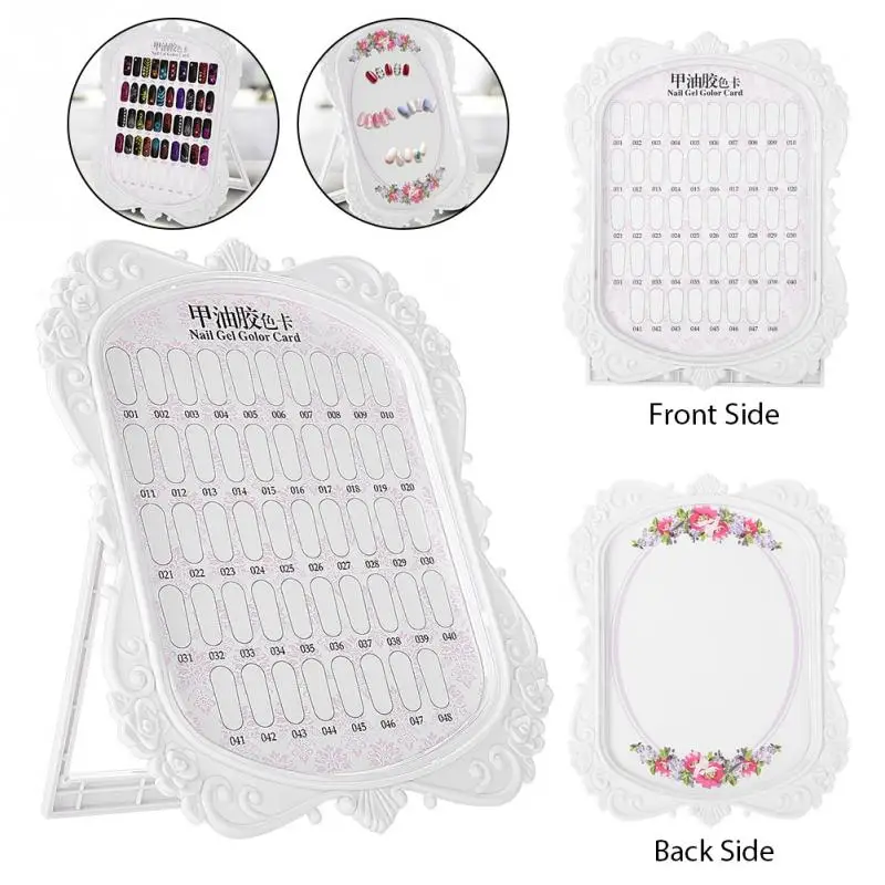 Цветной Гель лак для ногтей цветная карта дисплей полноцветная стойка карт