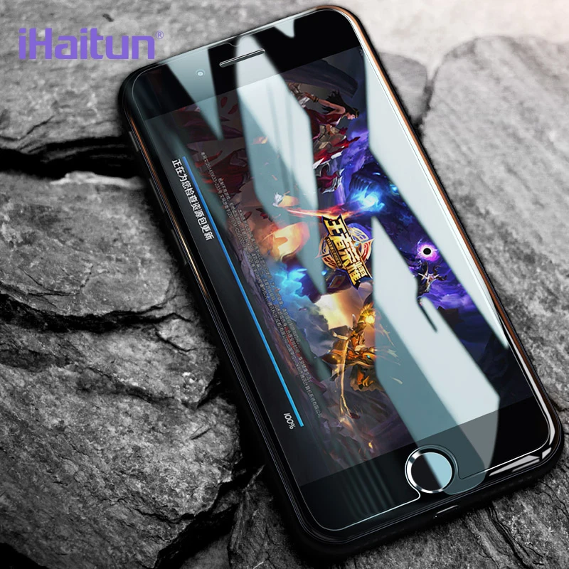 IHaitun стекло для iPhone XS MAX XR защита экрана 9H закаленное X 8 7 Plus защитная пленка