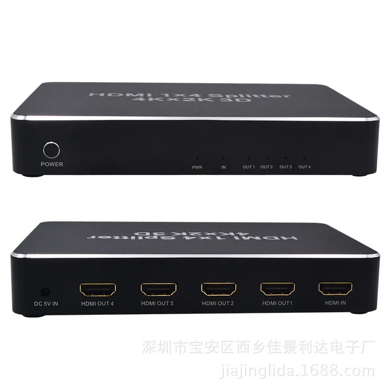 OPQ-HDMI 1X4 сплиттер поддерживает 4K2K3D HDMI один-четыре сплиттера |