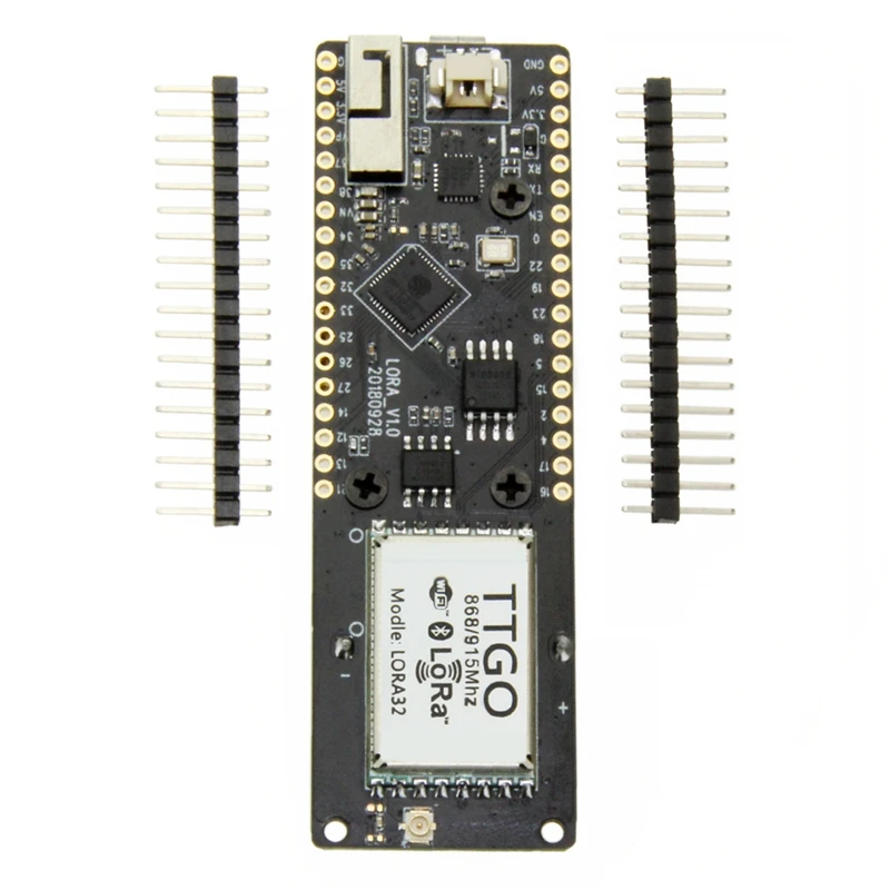 Ttgo T лиса 27Dm Lora32 V1.1 915 МГц Esp32 Lora Oled 0 96 дюймов Bluetooth Wifi Беспроводной модуль Esp 32 USB 5
