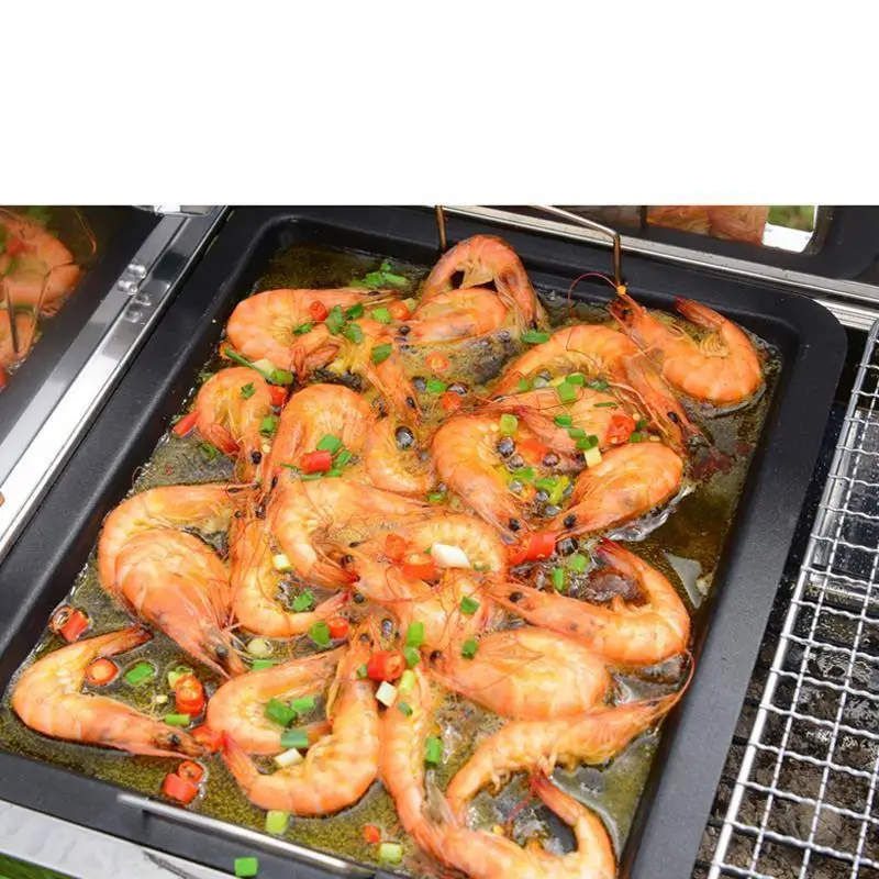 Asador решетка портативная тарелка курильщик корейские шашлыки барбекю Charbon De Bois