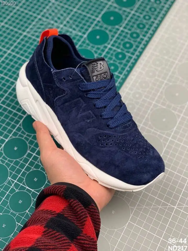 New Balance Nb580 Аутентичные мужские/wo мужские ретро кроссовки для бега, дышащие Nb580 уличные спортивные кроссовки, европейские размеры 36-44
