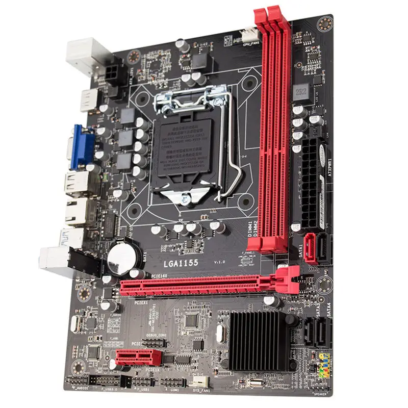 B75 настольная материнская плата Lga1155 для I3 I5 I7 Cpu поддержка памяти Ddr3 I53450/3470 Usb3.0