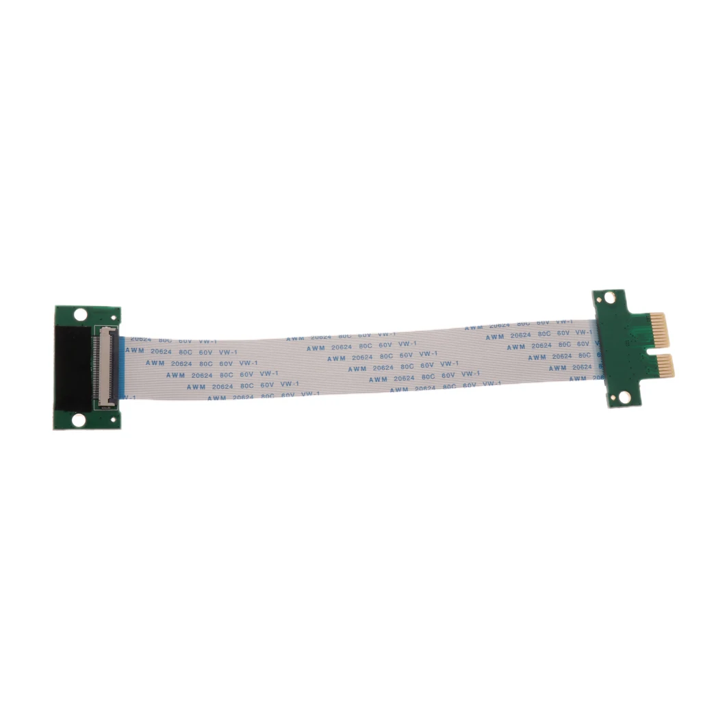 PCI E Express 1X Гибкий Удлинительный кабель с печатной схемой 36Pin|Компьютерные кабели и