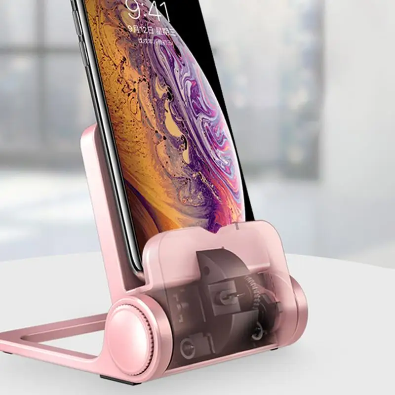 Applicable For IP Android Type-C Mobile Phone Bracket Live Seat 10w Charger Base Stand Car Holder | Электроника