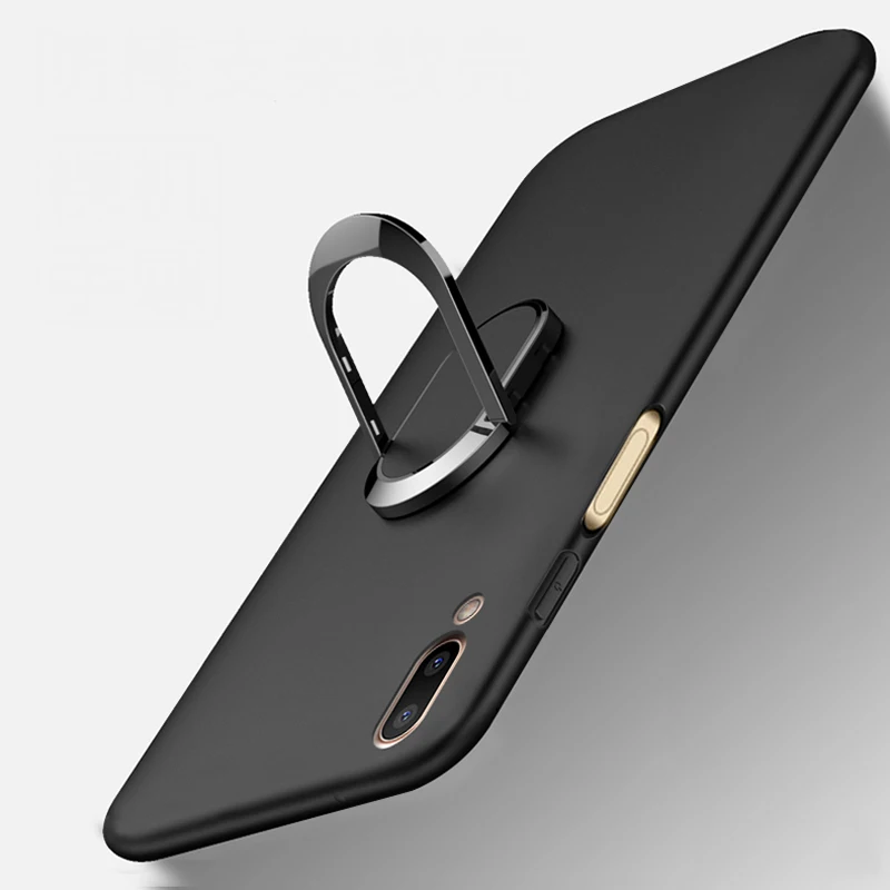 Чехол для Meizu E3, Роскошный чехол для Mblu E3 M851Q M851M 6,0 дюйма, мягкий черный силиконовый чехол с магнитным кольцом-держателем для автомобиля, чехол для Meilan E3 Meizu E3