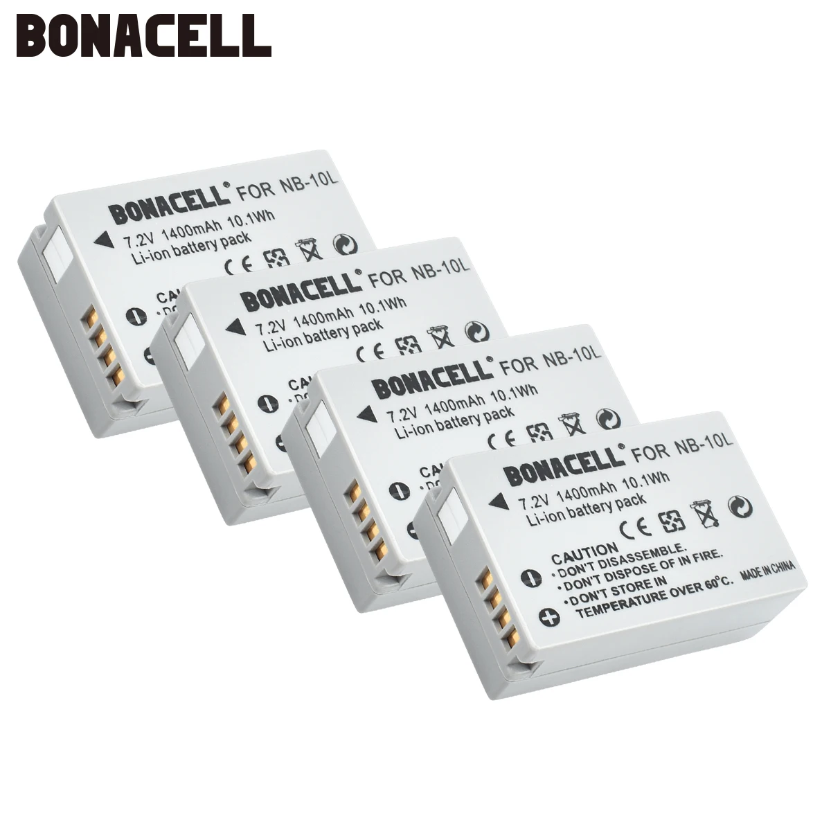 Батарейки Bonacell для Canon G1X G15 G16 SX40HS SX50HS SX60HS SX40 SX50 SX60 HS 7 2 в 1400 мАч|Цифровые