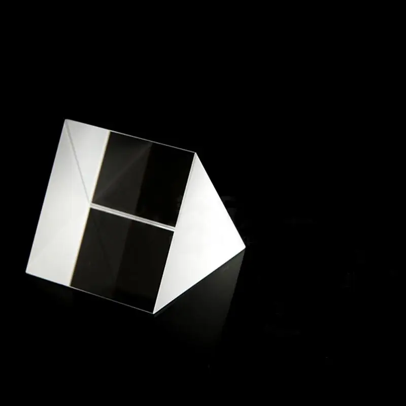 30x30x30mm Optical Glass Prisms Equilateral Triangle Right Angle K9 Lens Medicine | Канцтовары для офиса и дома