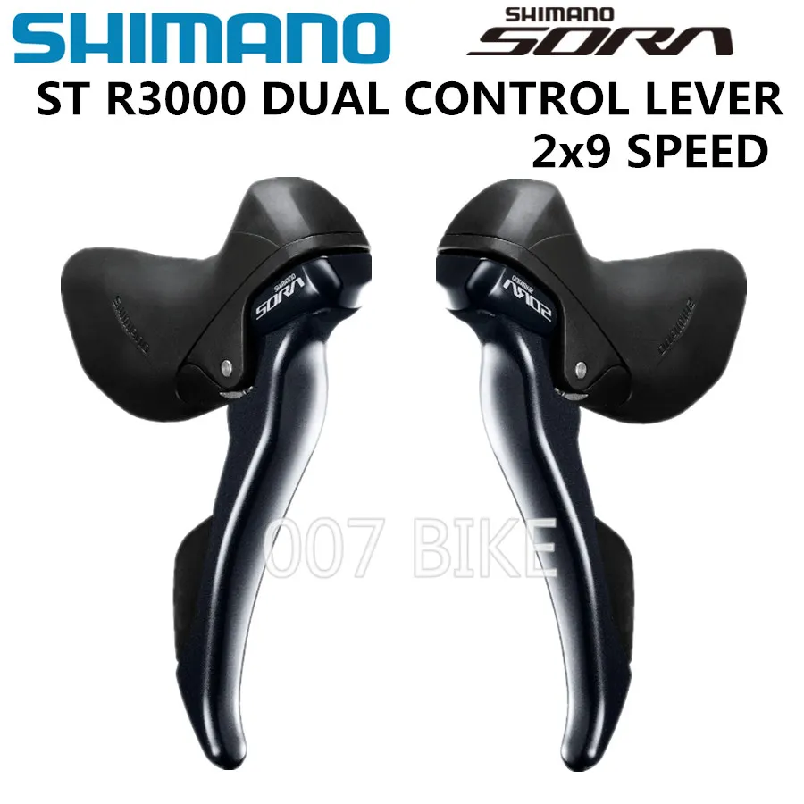 SHIMANO SORA ST R3000 рычаг двойного управления 2x9 скорость переключатель для дорожного