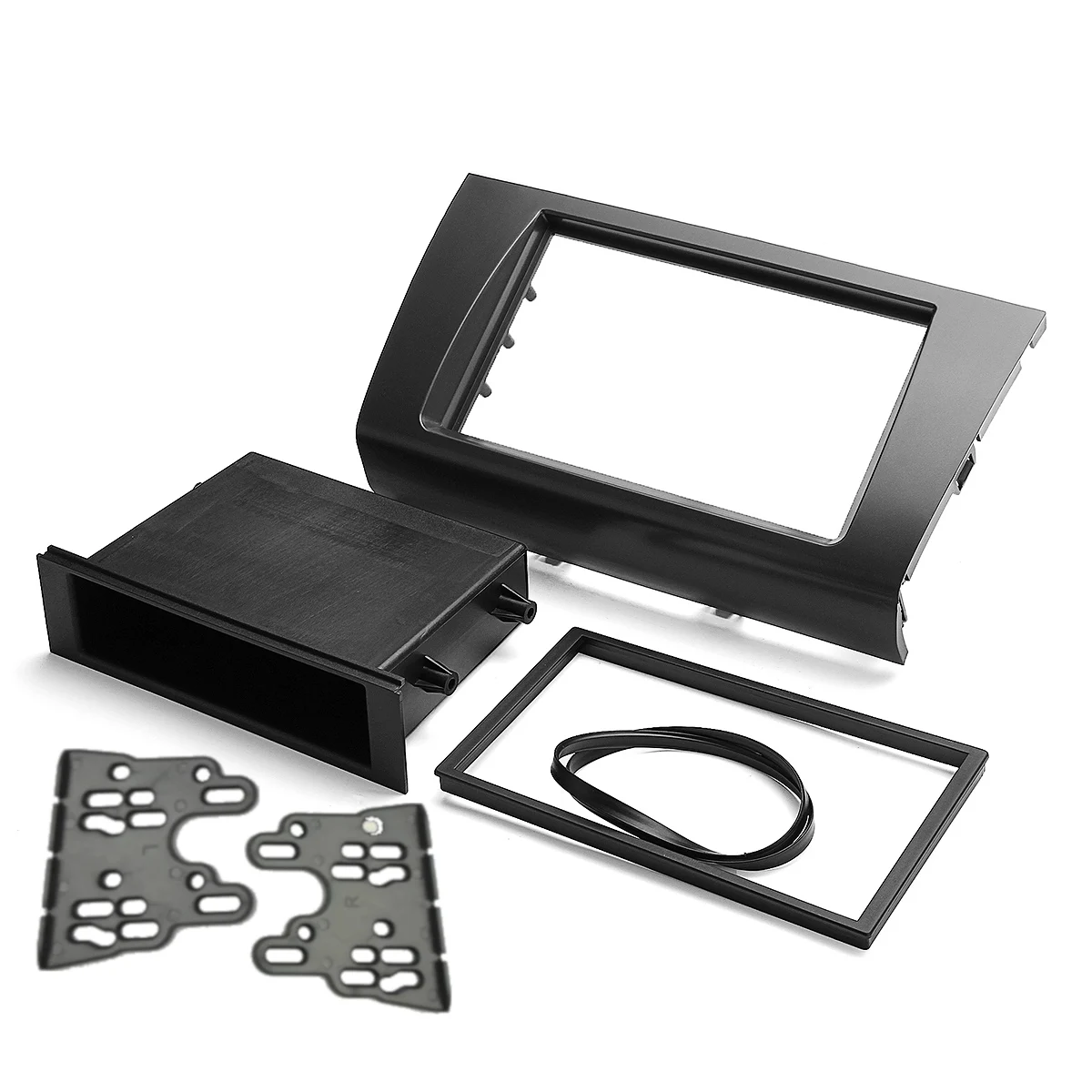 1 или 2 Din автомобильная стереосистема рама пластины панели DVD CD панель аудио GPS Dash