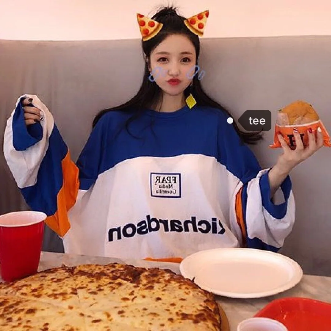 Новинка Осенняя женская одежда ulzzang корейский хипстер harajuku с буквенным принтом