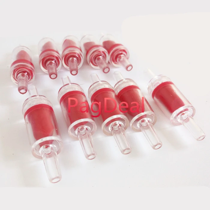 20 шт. односторонние пластиковые аквариумные обратные клапаны система Co2