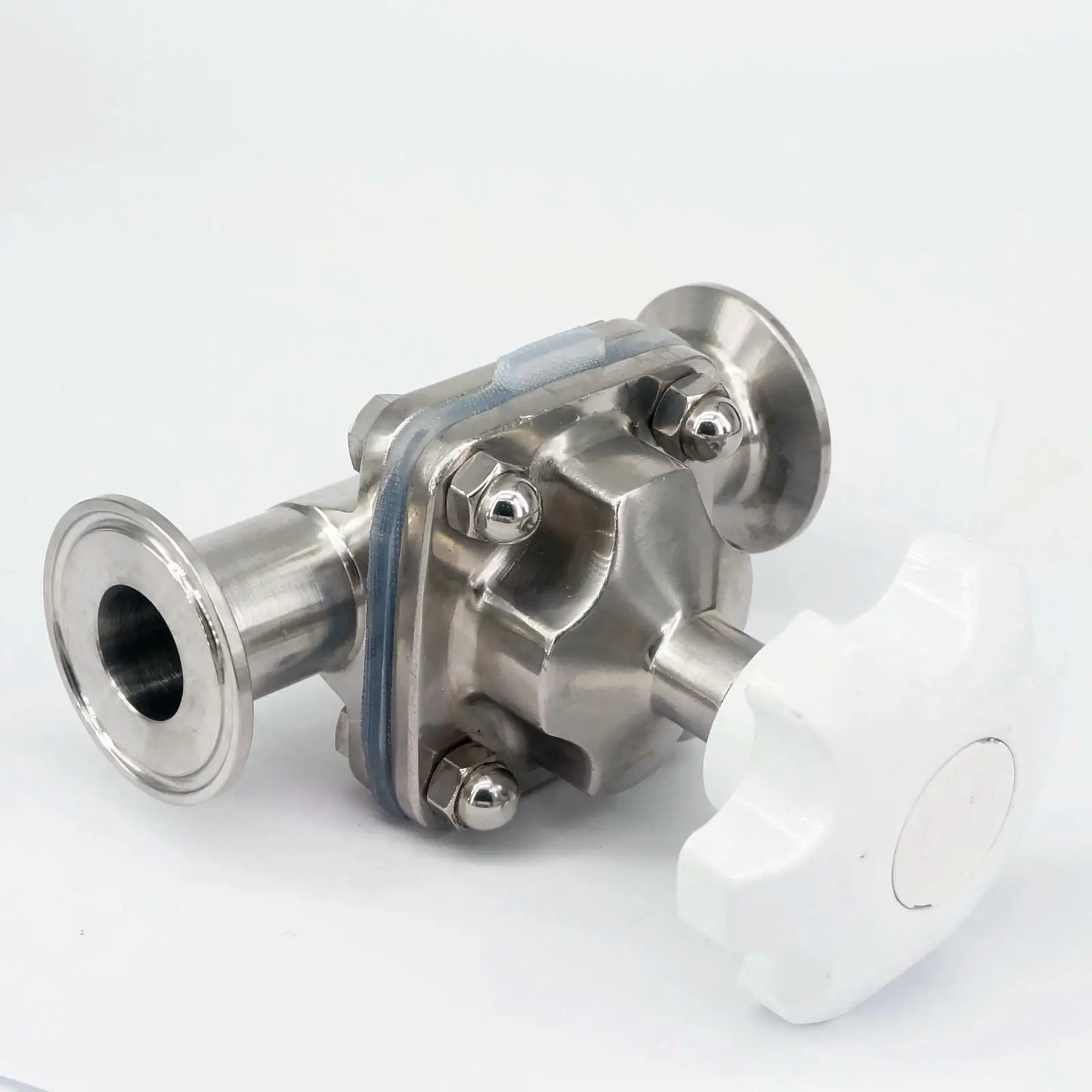 1&quot 25mm 316 Stainless Steel Sanitary 1.5&quot Tri Clamp Diaphragm Valve Brew beer Dairy Product | Обустройство дома