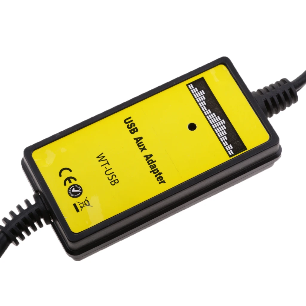 Dolity 3 5 мм Автомобильный USB Aux-in mp3-плеер радио 6Pin + адаптер для Audi VW Skoda Seat |