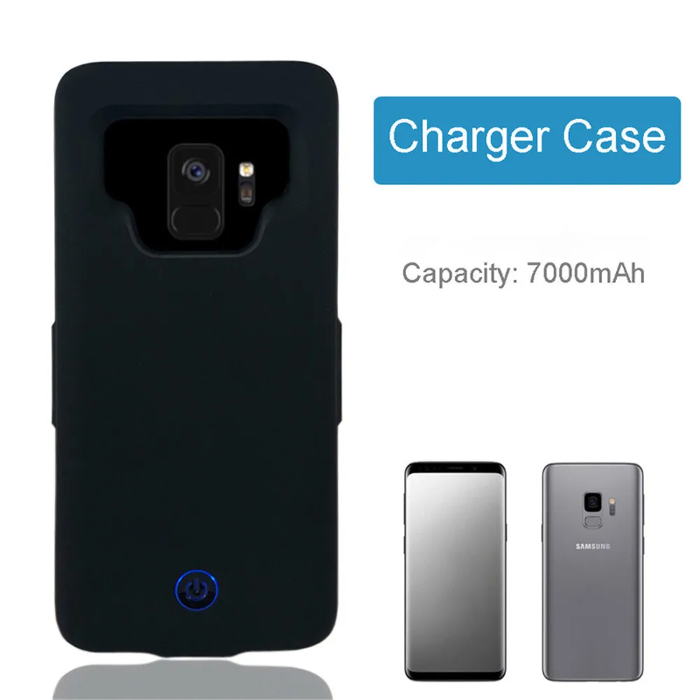 Чехол с аккумулятором для Samsung Galaxy S10 S10e 7000 мАч чехол зарядным устройством