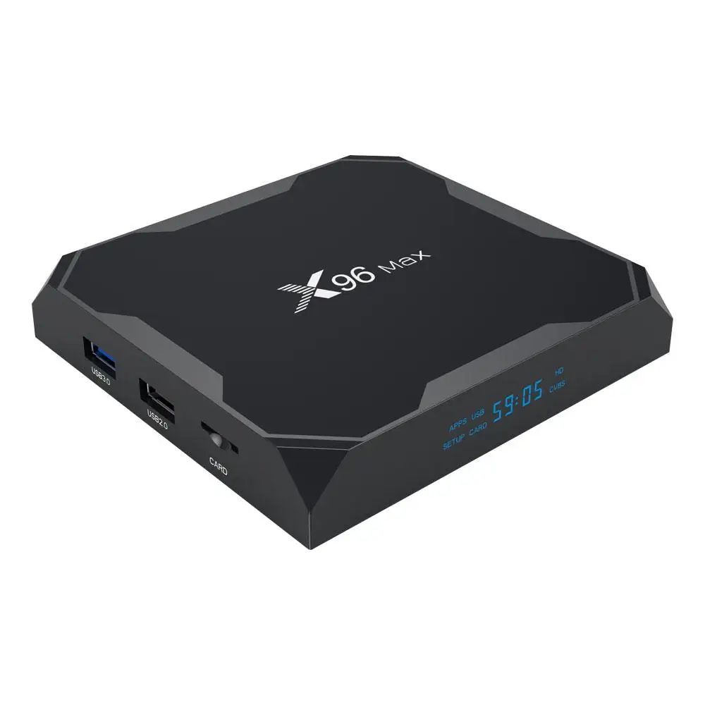 BEESCLOVER 4K 60pfs медиаплеер X96 MaXAndroid 8 1 Amlogic S905X2 2 + 16 Гб 4 64 32 ТВ-приставка четырехъядерный