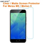 Для Meizu M5  Meilan 5 5,2 дюйма, прозрачная глянцеваяАнтибликовая матовая защитная пленка для экрана (не закаленное стекло)