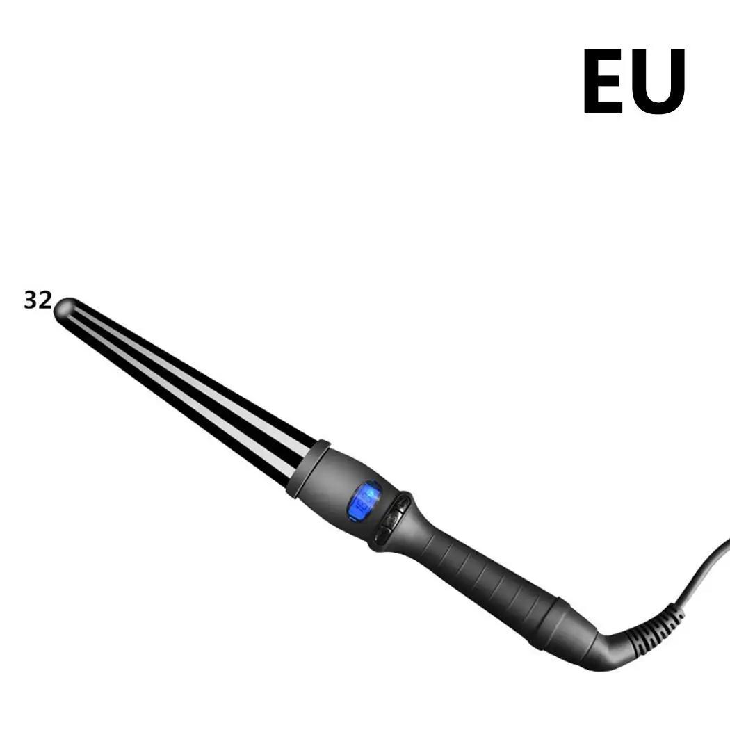 Portable Multifunctional Ceramic Hair Straightener LED Curling Wand 110-240V 50Hz-60Hz 65W Curler | Красота и здоровье