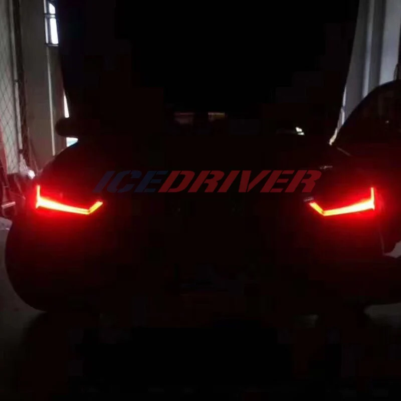 Icedriver для AUDI A6 S6 DRL RGB многоцветный светодиодный щит 2013 2019 дневные ходовые огни
