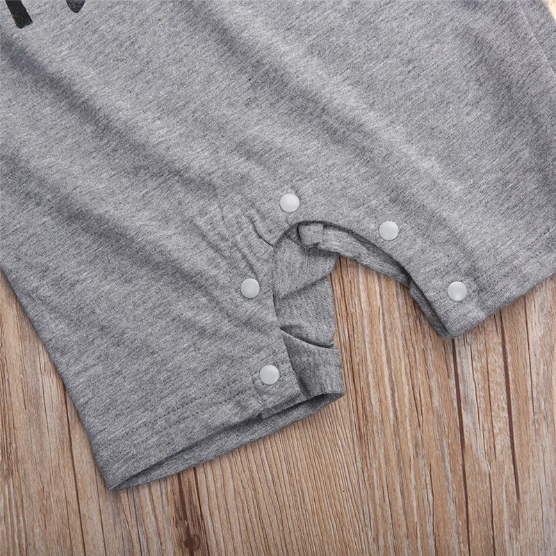 Kapas Bayi Bayi Bayi Anak Perempuan Anak Laki-laki Bodysuit Jumpsuit Pakaian Pakaian Baju Bayi Pakaian 2019 Musim Panas Fashion O-Leher