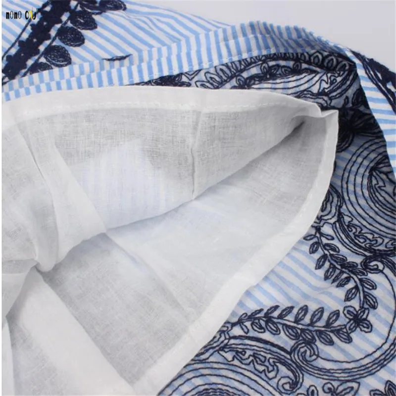 2019 Summer Children Dress Kids Clothes For Girls Casual Striped Embroidery Printed Dresses Child Girl Clothing 2 3 4 5 6 7 Year | Детская