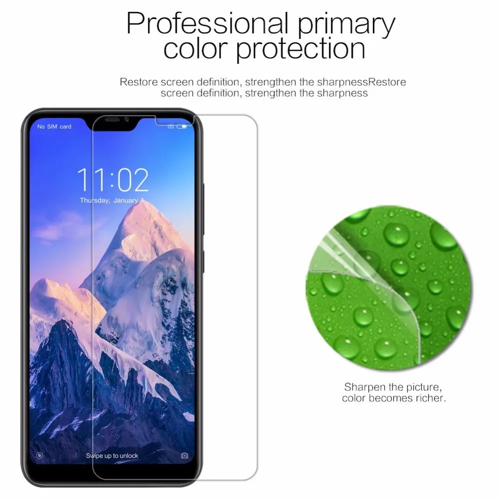 Защитная пленка NILLKIN для Xiaomi Mi A2 Lite суперпрозрачная/матовая мягкая защитная