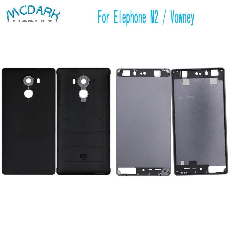 Mcdark 5 дюймов Батарея задняя крышка для Elephone Vowney мобильный телефон Корпус Запчасти