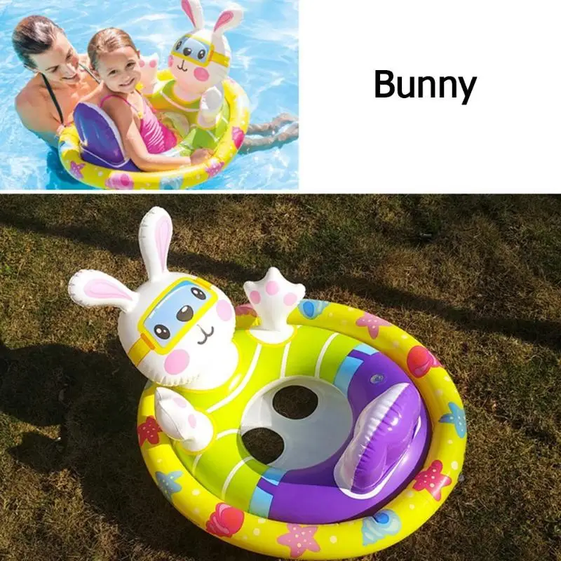 Summer Cartoon Animals Swimming Ring Child Baby Pool Seat Toddler Float Aid Training Water Fun Circle | Игрушки и хобби