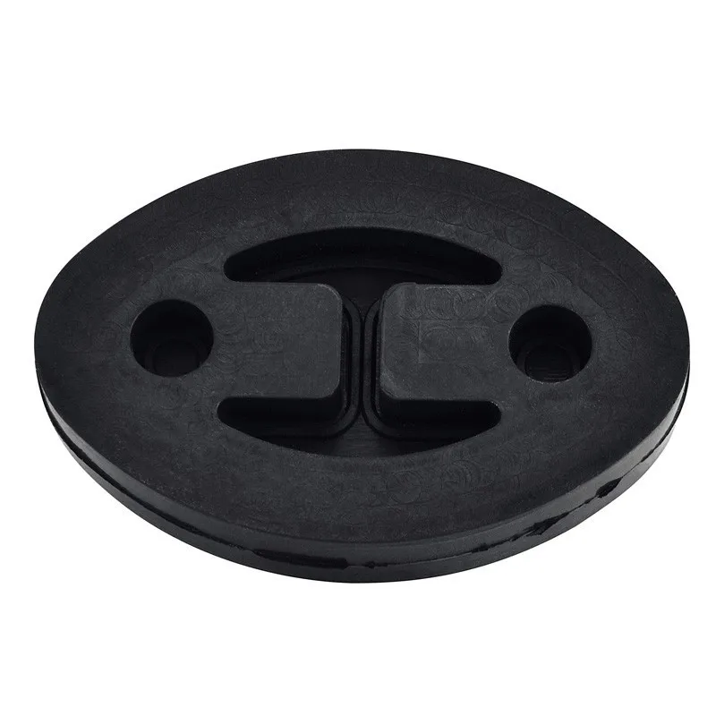 Злая энергия 2 отверстия черный резиновый глушитель вешалка для выхлопа