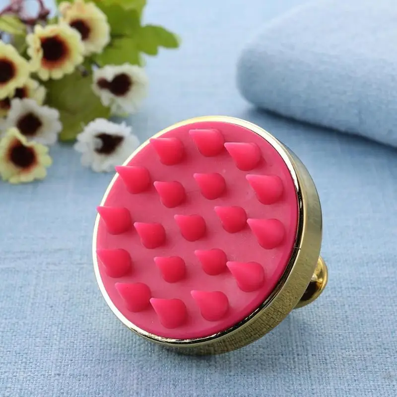 1 шт. силиконовая щетка для массажа кожи головы|Массажная расческа| |