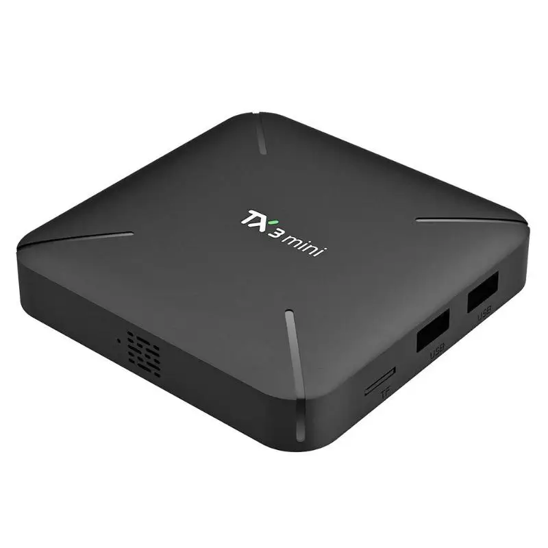 TX3 мини ТВ Box Android 7 1 Amlogic S905W Декодер каналов кабельного телевидения wi fi Media Player