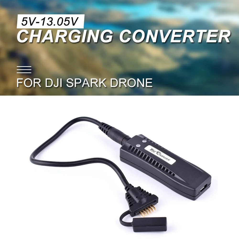 Портативный универсальный конвертер Micro USB 5V 3A зарядное устройство для DJI Spark FPV RC