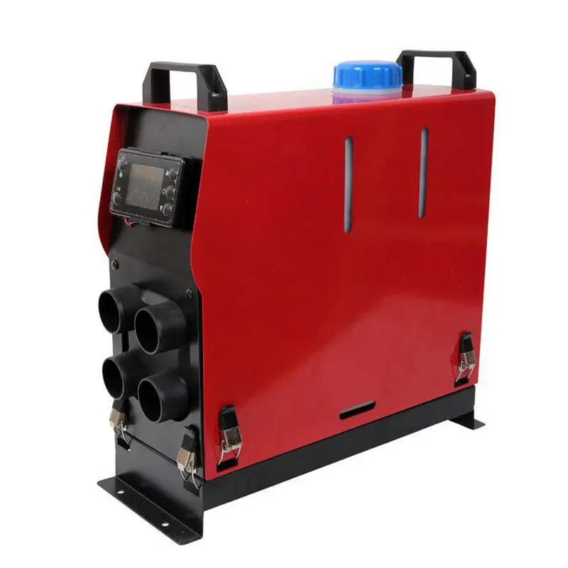 

12V Air Diesel Heater 5000W 4 Holes Silencer Camper Van Air Parking Warmer Portable For Trucks Motor-Homes Boats Bus LCD Switch