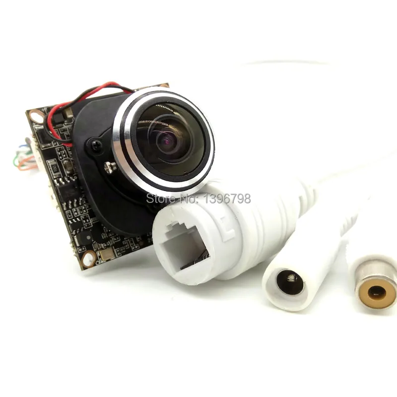 2MP H.264/H.265 IP камера модуль 1080P Мини CCTV 360 градусов широкоугольный Рыбий глаз