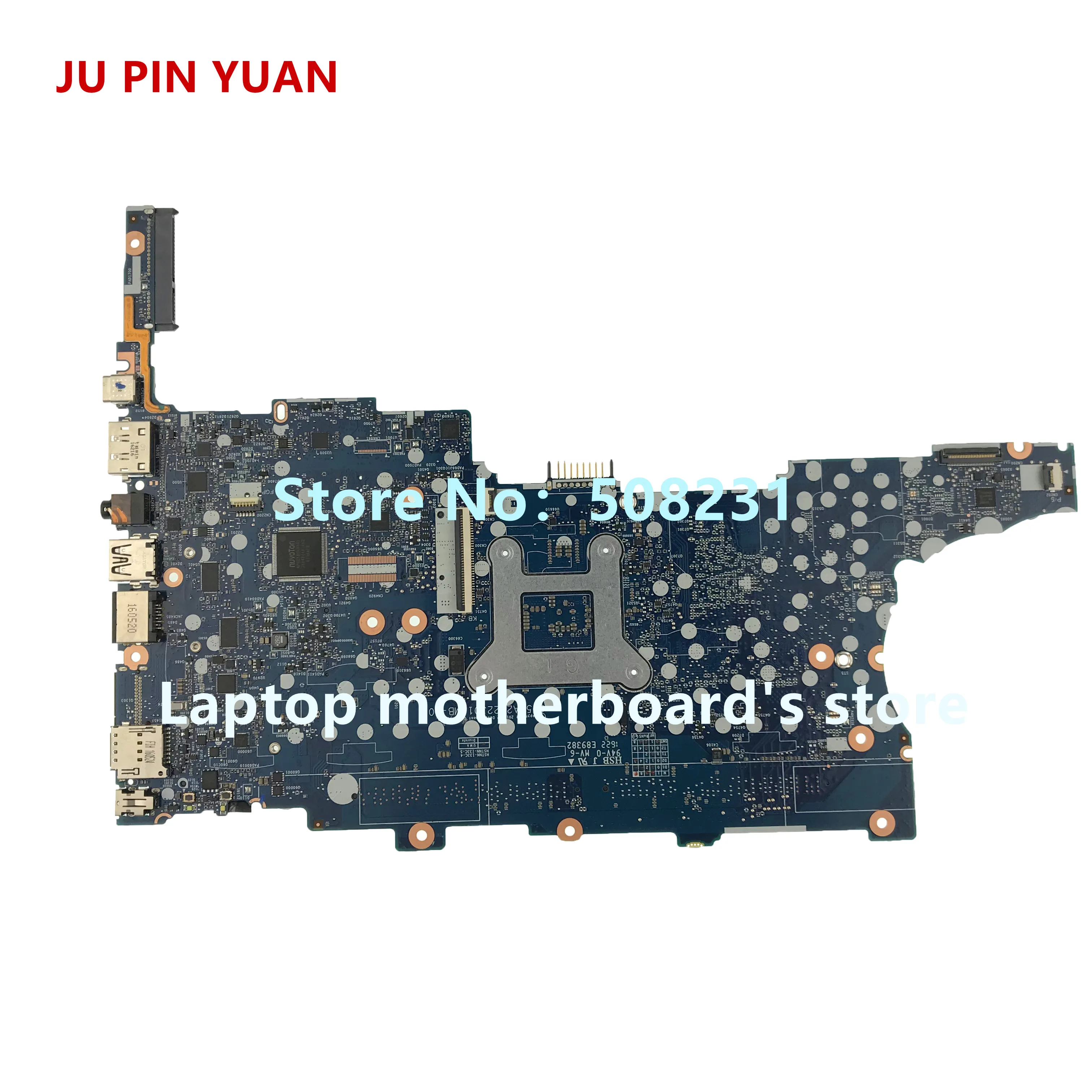 Ju pin yuan 826805 001 материнская плата для ноутбука HP EliteBook 840 G3 850 ноутбук с i5 6200U CPU 601