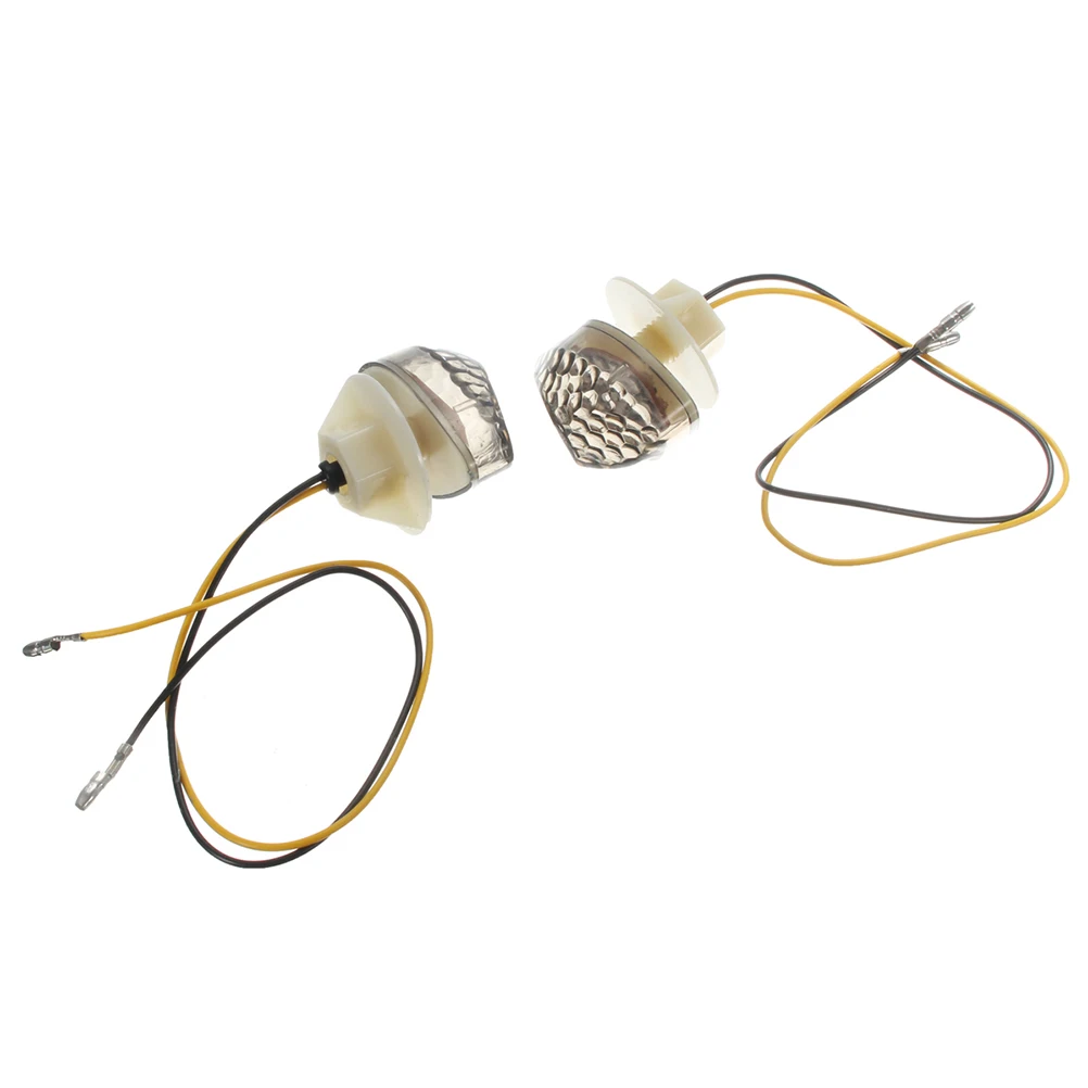 Универсальный дымчатый светодиодный заподлицо Передние поворотники светильник