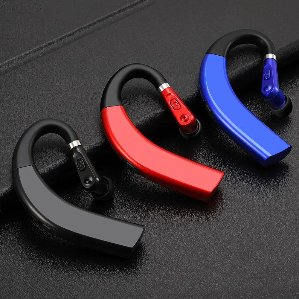 Наушники с крючком Bluetooth беспроводные не вставляемые в уши одним ухом гарнитуры