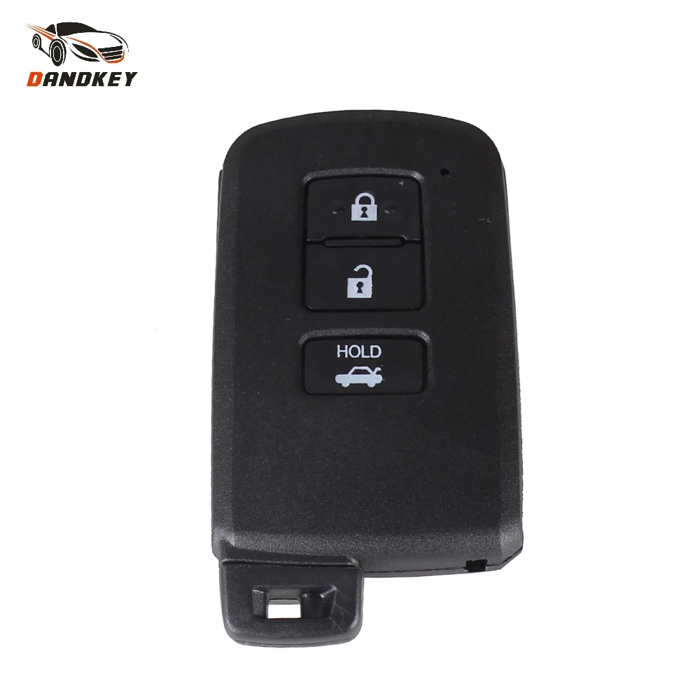 Чехол для ключей Dandkey запасной чехол с 3 кнопками Toyota Avalon Camry RAV4 2012 2013 2014 2015|Ключ от