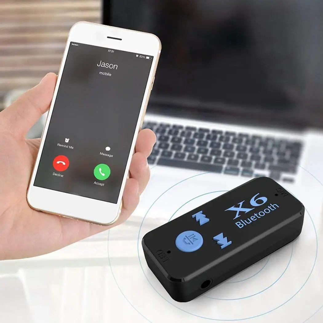3 5 мм автомобиля MP3 музыкальный плеер громкой связи Bluetooth Aux 2 4 ГГц до 8 часов да V 100