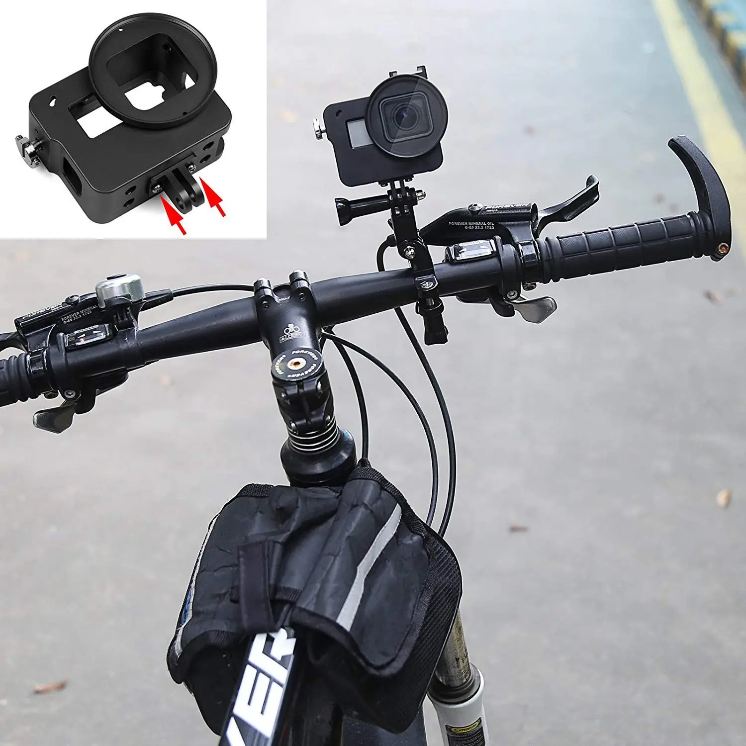 Снимать с открытыми боками Корпус чехол для экшн Камеры GoPro HERO 6 возможностью