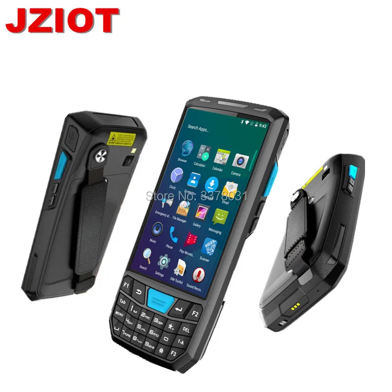 Самая низкая цена 4 5 дюймов прочный Ручной терминал 4G WIFI GPS Bluetooth NFC RFID | Компьютеры