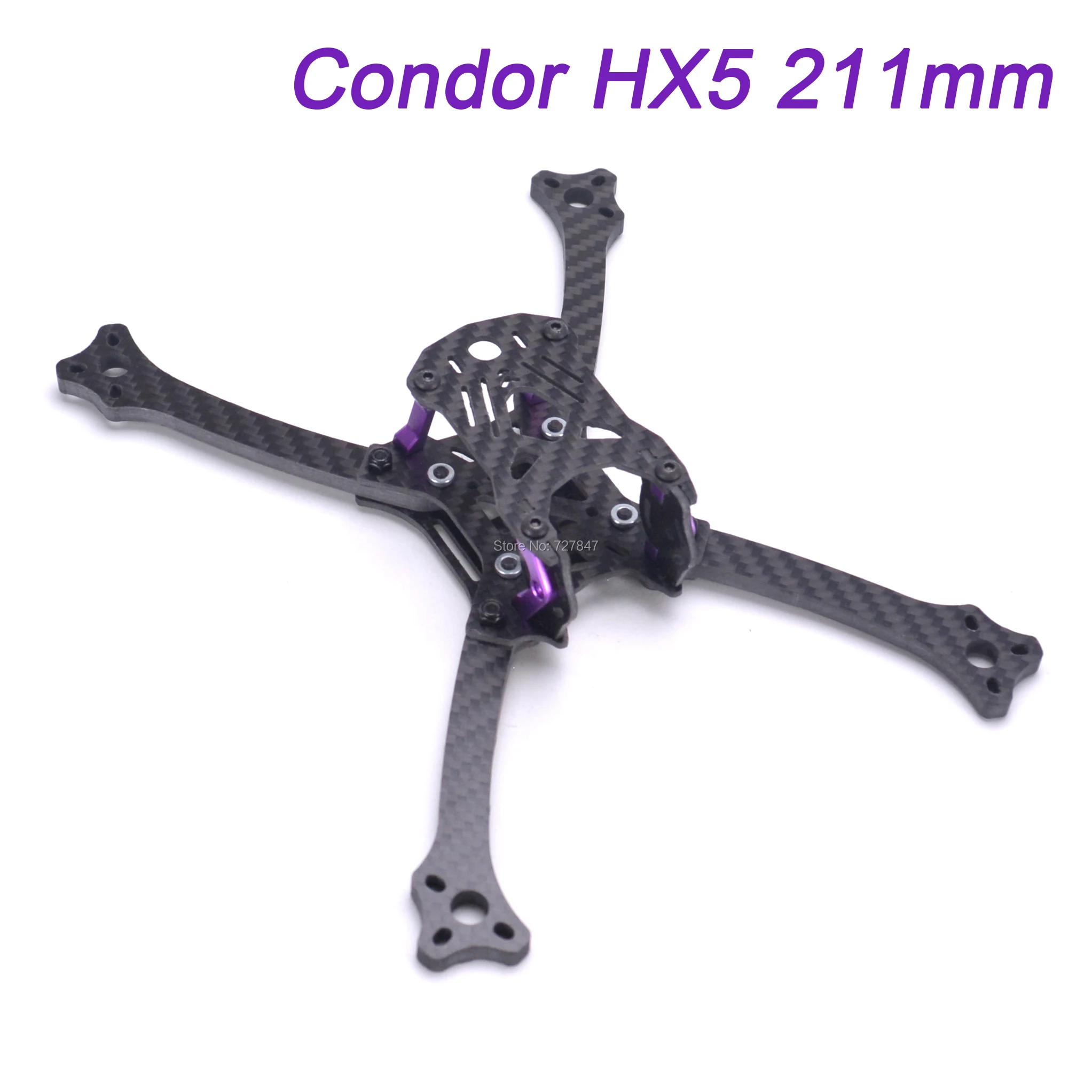 Condor 210 5 дюймов HX/trueX с мм Arms алюминиевые детали Углеродное Волокно Рамка для FPV